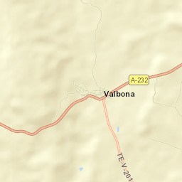 Valbona Street Map