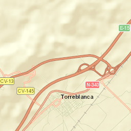 Torreblanca Street Map