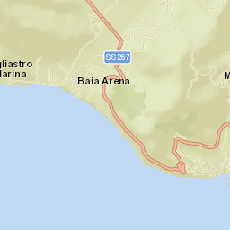 Montecorice Street Map