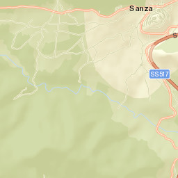 Sanza Street Map