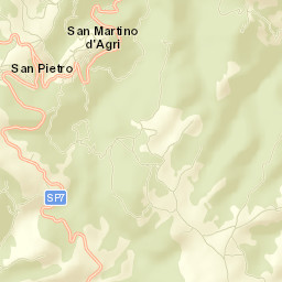 San Martino d'Agri Street Map