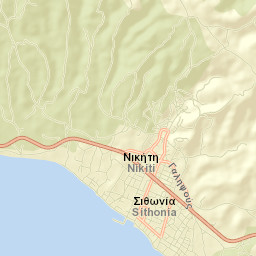 Níkiti Street Map