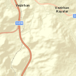 Vezirhan Street Map