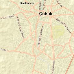 Çubuk Street Map