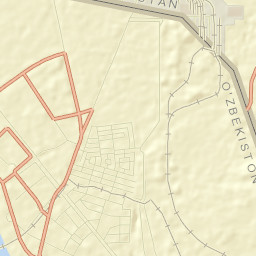 Bekobod Street Map