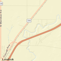 Lovelock Street Map
