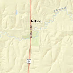 Nelson Street Map