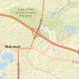 Mahomet Street Map