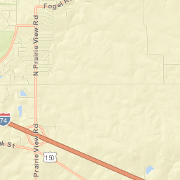 Lake of the Woods Street Map