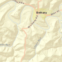 Bethany Street Map