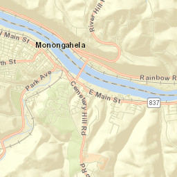 Monongahela Street Map