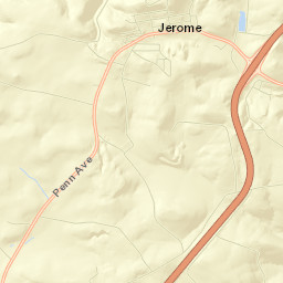 Jerome Street Map