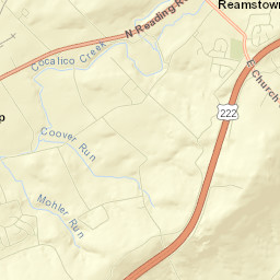 Reamstown Street Map