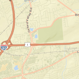 Fairless Hills Street Map