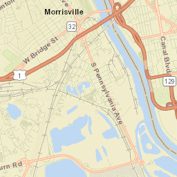 Morrisville Street Map