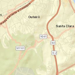 Santa Clara Street Map