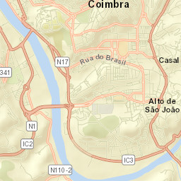 Coimbra Street Map