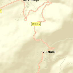 San Martín de Trevejo Street Map