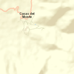Casas del Monte Street Map