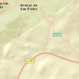 Arenas de San Pedro Street Map