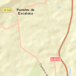 Paredes de Escalona Street Map