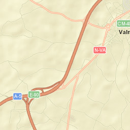 Valmojado Street Map