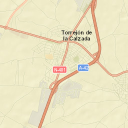 Torrejón de la Calzada Street Map
