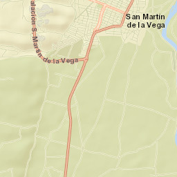 San Martín de la Vega Street Map