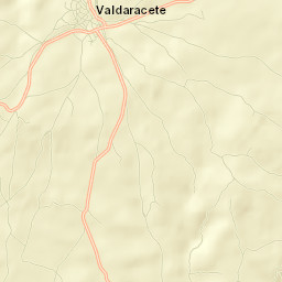 Valdaracete Street Map