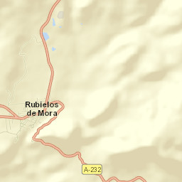 Rubielos de Mora Street Map