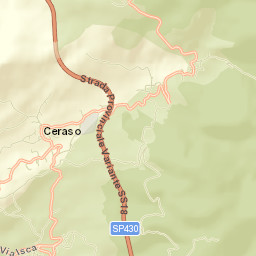 Ceraso Street Map
