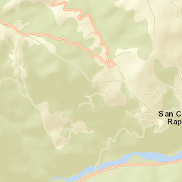 San Chirico Raparo Street Map