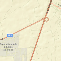 Collemeto Street Map