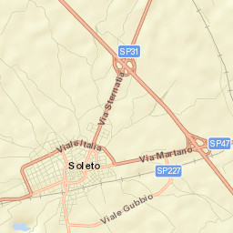 Soleto Street Map