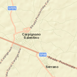 Serrano Street Map