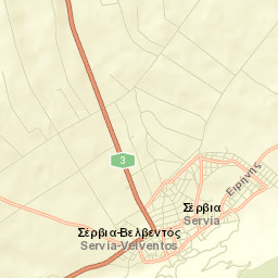 Sérvia Street Map