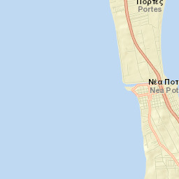 Néa Potídhaia Street Map