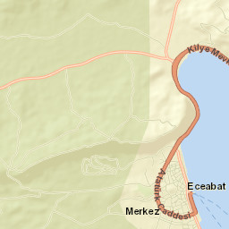 Eceabat Street Map