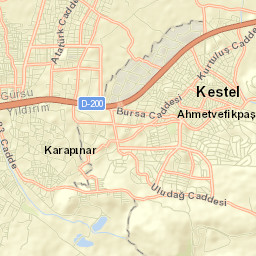Kestel Street Map