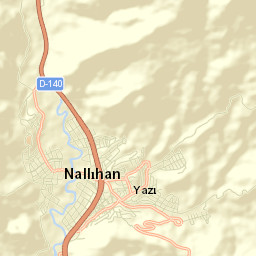 Nallıhan Street Map