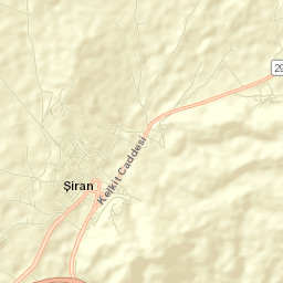 Şiran Street Map