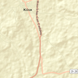 Köse Street Map