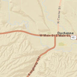 Duchesne Street Map
