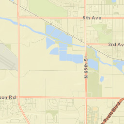 8909-9057 9th Ave Longmont CO Street Map