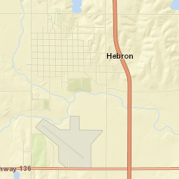 Hebron Street Map