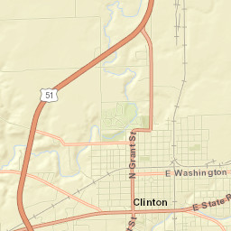 Clinton Street Map