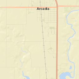 Arcadia Street Map