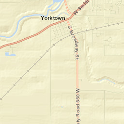 Yorktown Street Map