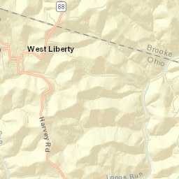 West Liberty Street Map