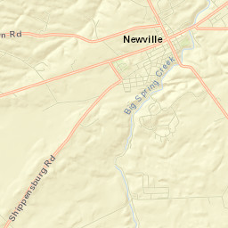 Newville Street Map